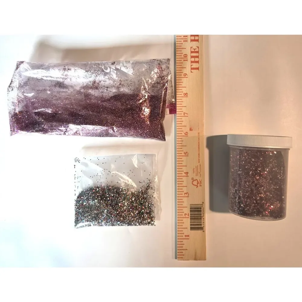 Glitter Lot Multi Colored Mixed Craft Art DIY Resin Cheer Scrapbooking